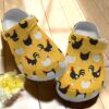 Chicken Crocs Clog Classic Clog Happy Day Pattern Shoes