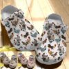 Chicken Crocs Clog Classic Clog Whitesole 3 Styles Chicken Collection Shoes