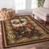 Chicken Family Rug Sport Decor Gift Floor Decor Living Room Carpet Rug Area Rug - 0e37d585eeeb