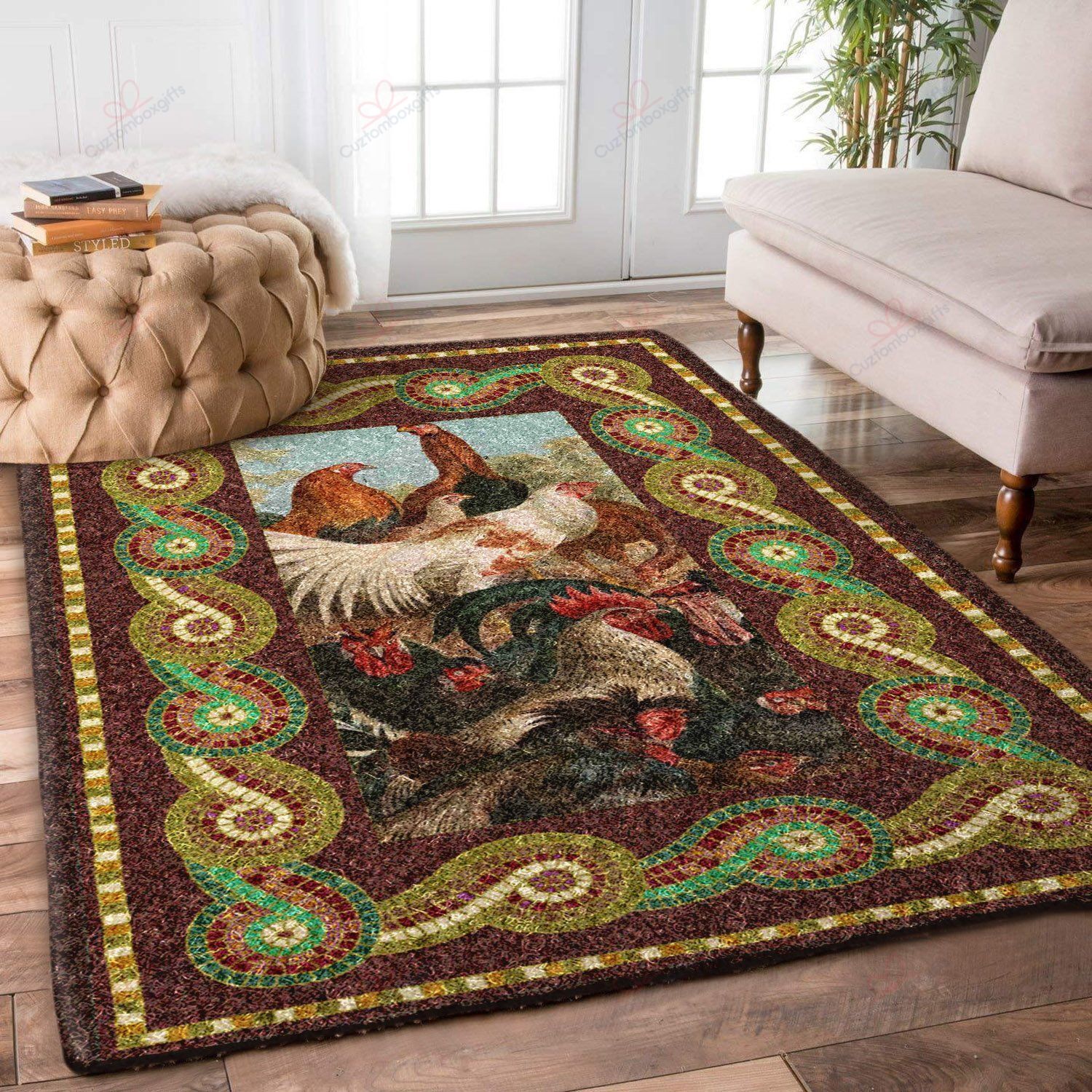 Chicken Family Rug Sport Decor Gift Floor Decor Living Room Carpet Rug Area Rug - 0e37d585eeeb Chicken Family Rug Sport Decor Gift Floor Decor Living Room Carpet Rug Area Rug - 0e37d585eeeb