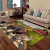 Chicken Farm Rug Sport Decor Gift Floor Decor Living Room Carpet Rug Area Rug - 84b32b85943e