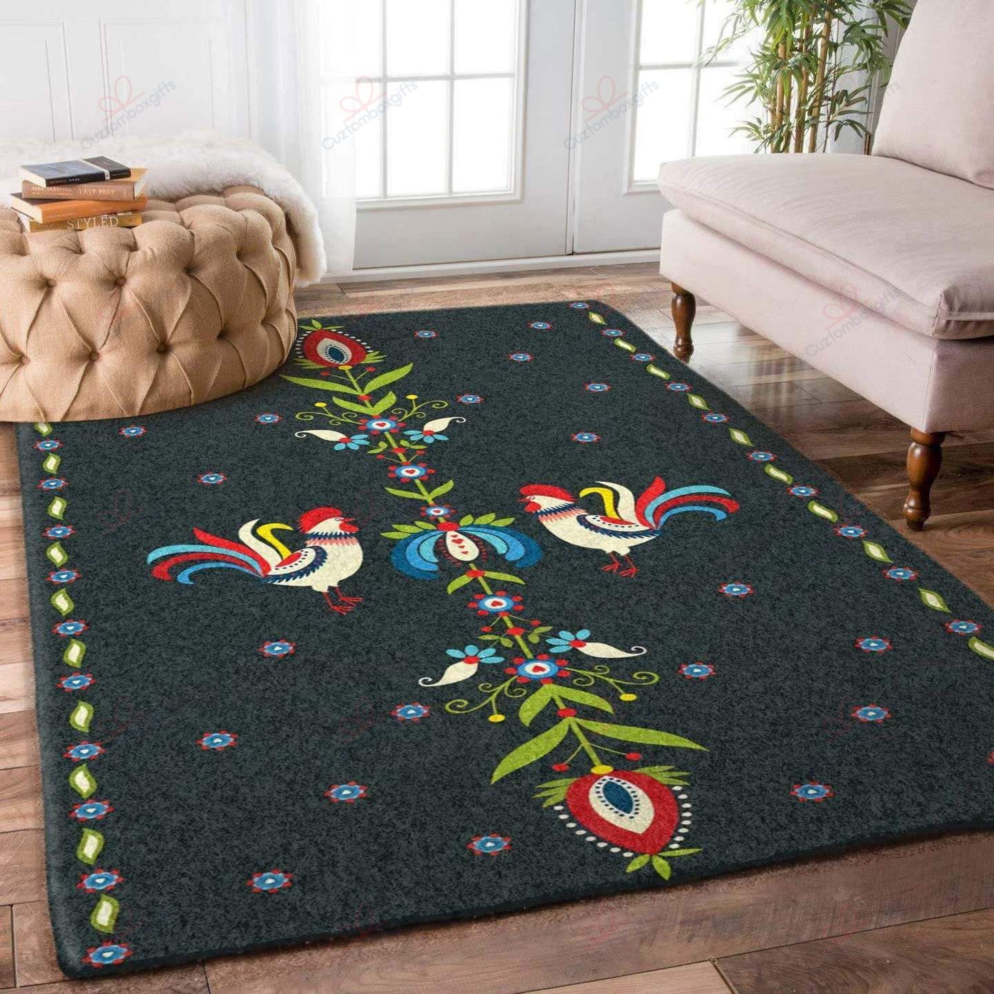 Chicken Flower Rug Sport Decor Gift Floor Decor Living Room Carpet Rug Area Rug - 7ede9ff62988 Chicken Flower Rug Sport Decor Gift Floor Decor Living Room Carpet Rug Area Rug - 7ede9ff62988