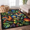 Chicken Flowers Rug Sport Decor Gift Floor Decor Living Room Carpet Rug Area Rug - 25dfc1a6b699