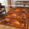 Chicken Rug Sport Decor Gift Floor Decor Living Room Carpet Rug Area Rug - e6d420c45e4f