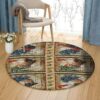 Chicken Round Carpet Floor Rug Living Room Bedroom Decor Round Area Rug Carpet