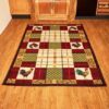 Chicken Pattern 2 Rug Sport Decor Gift Floor Decor Living Room Carpet Rug Area Rug - d5db61a5f678