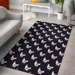 Chicken Pattern 3 Rug Sport Decor Gift Floor Decor Living Room Carpet Rug Area Rug - 3e29a27f5c54