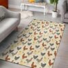 Chicken Pattern 5 Rug Sport Decor Gift Floor Decor Living Room Carpet Rug Area Rug - ed80cd029c54