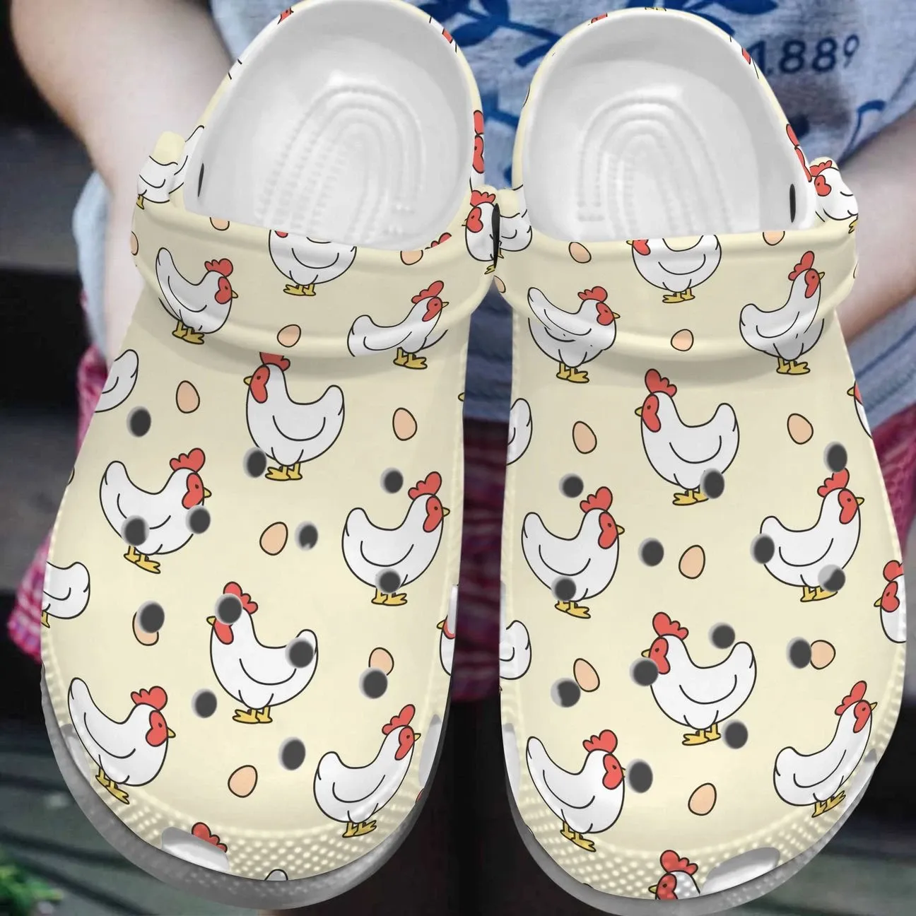 Chicken Personalize Clog Custom Crocs Fashionstyle Comfortable For Women Men Kid Print 3D My Eggs Chicken Personalize Clog Custom Crocs Fashionstyle Comfortable For Women Men Kid Print 3D My Eggs