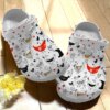 Chicken Personalize Clog Custom Crocs Fashionstyle Comfortable For Women Men Kid Print 3D Whitesole Happy Chicken