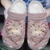 Chicken Personalize Clog Custom Crocs Fashionstyle Comfortable For Women Men Kid Print 3D Whitesole Pink
