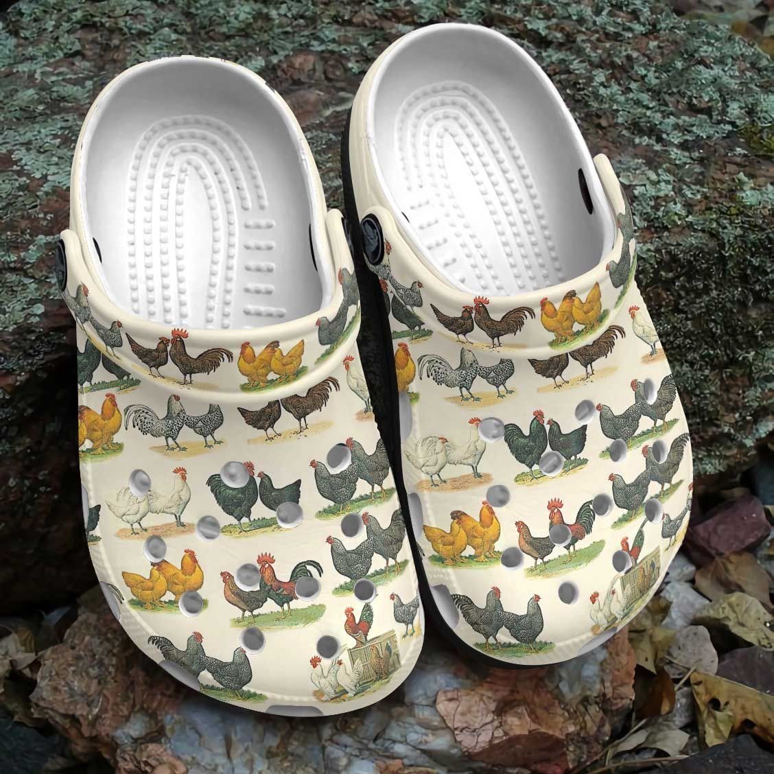 Chicken Personalized Clog Custom Crocs Comfortablefashion Style Comfortable For Women Men Kid Print 3D Chicken Breeds Chicken Personalized Clog Custom Crocs Comfortablefashion Style Comfortable For Women Men Kid Print 3D Chicken Breeds
