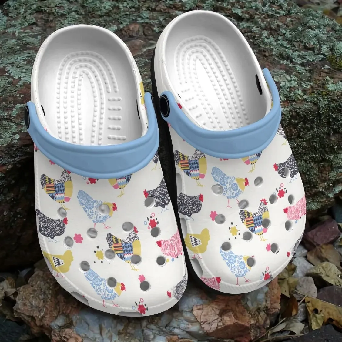 Chicken Personalized Clog Custom Crocs Comfortablefashion Style Comfortable For Women Men Kid Print 3D Chicken Crew Chicken Personalized Clog Custom Crocs Comfortablefashion Style Comfortable For Women Men Kid Print 3D Chicken Crew