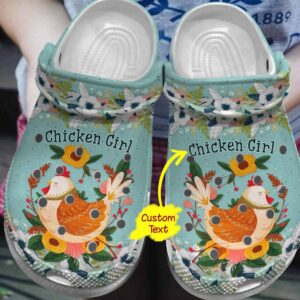 Chicken Personalized Clog Custom Crocs Comfortablefashion Style Comfortable For Women Men Kid Print 3D Chicken Girl