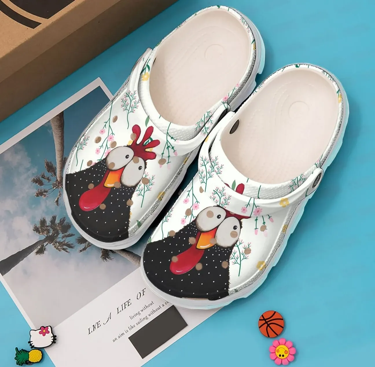 Chicken Personalized Clog Custom Crocs Comfortablefashion Style Comfortable For Women Men Kid Print 3D Lovely Chicken Chicken Personalized Clog Custom Crocs Comfortablefashion Style Comfortable For Women Men Kid Print 3D Lovely Chicken