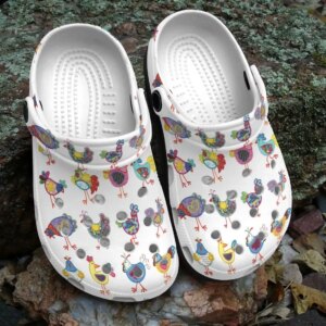 Chicken Personalized Clog Custom Crocs Comfortablefashion Style Comfortable For Women Men Kid Print 3D Super Cute Chickens