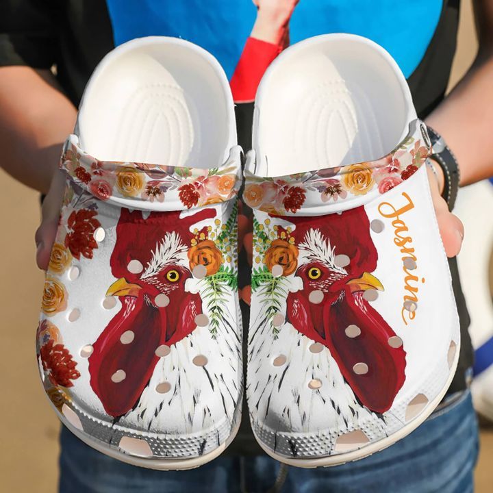 Chicken Personalized Floral Sku 599 Crocs Crocband Clog Comfortable For Mens Womens Classic Clog Water Shoes Chicken Personalized Floral Sku 599 Crocs Crocband Clog Comfortable For Mens Womens Classic Clog Water Shoes