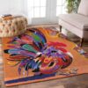 Chicken Rainbow 1 Rug Sport Decor Gift Floor Decor Living Room Carpet Rug Area Rug - 028a3696e107