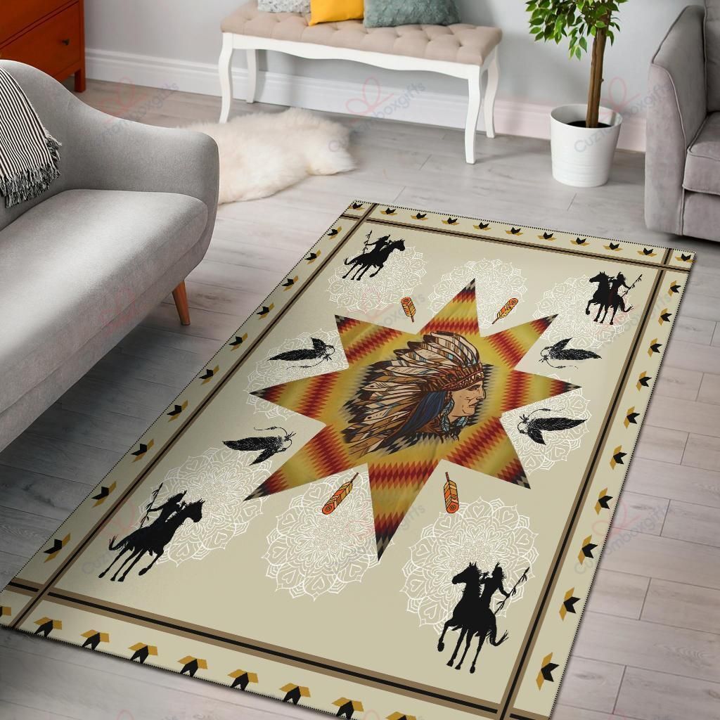 Chief Warriors Native American Rug Sport Decor Gift Floor Decor Living Room Carpet Rug Area Rug - 8ff329464810 Chief Warriors Native American Rug Sport Decor Gift Floor Decor Living Room Carpet Rug Area Rug - 8ff329464810