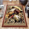 Chief With Two Bears Rug Sport Decor Gift Floor Decor Living Room Carpet Rug Area Rug - 11f4db216387