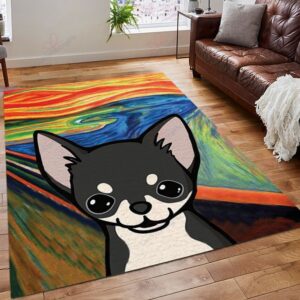 Chihuahua Color Rug Sport Decor Gift Floor Decor Living Room Carpet Rug Area Rug - 23d6c93bafa6