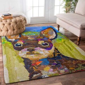 Chihuahua Dog Newspaper Art Rug Sport Decor Gift Floor Decor Living Room Carpet Rug Area Rug - 1783c5c2cc56
