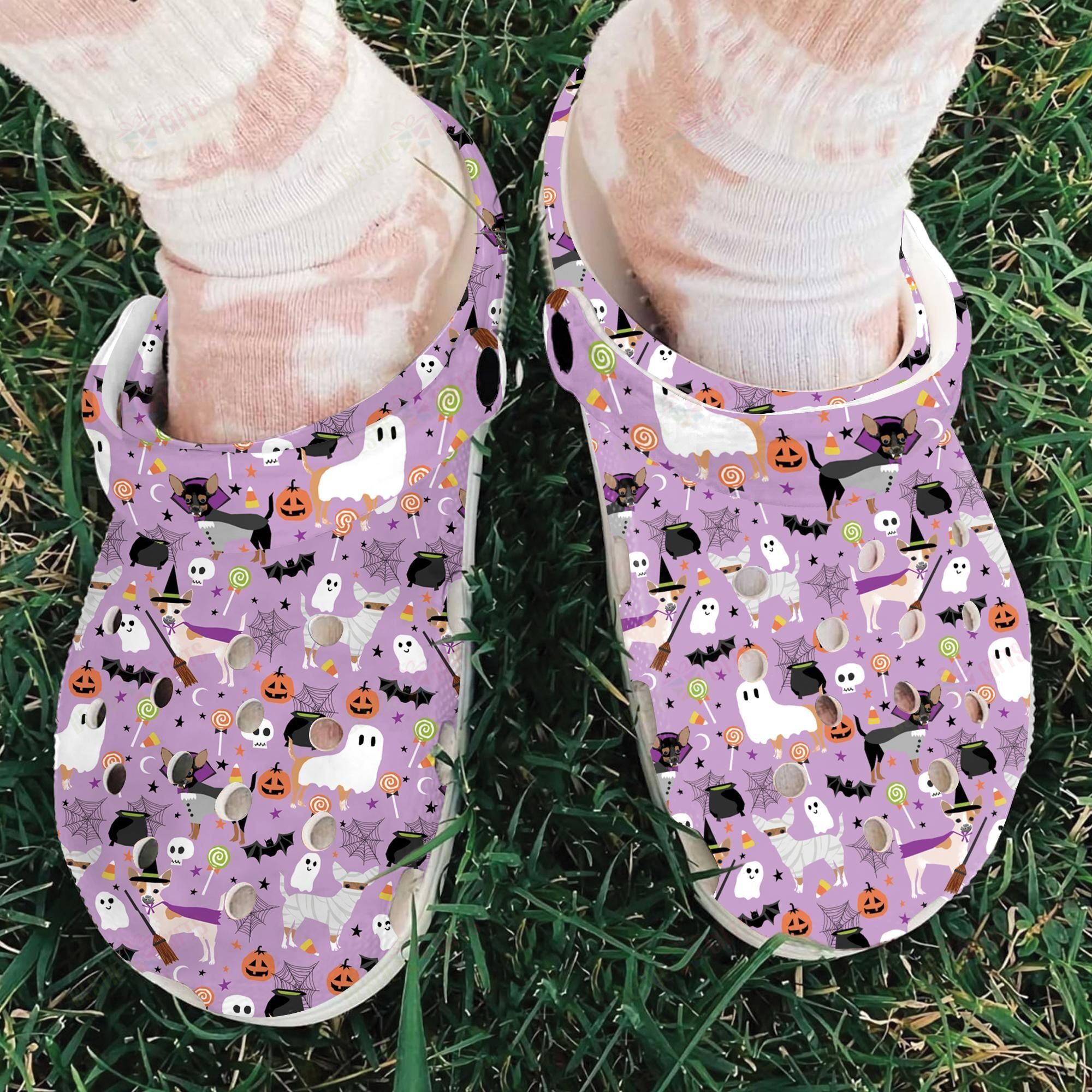 Chihuahua Halloween Crocs Clog Classic Clogs Shoes Chihuahua Halloween Crocs Clog Classic Clogs Shoes