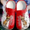 Chihuahua Love Red Sku 613 Crocs Clog Clog Shoes