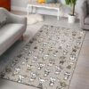 Chihuahua Pattern 2 Rug Sport Decor Gift Floor Decor Living Room Carpet Rug Area Rug - aff64ce49dc8