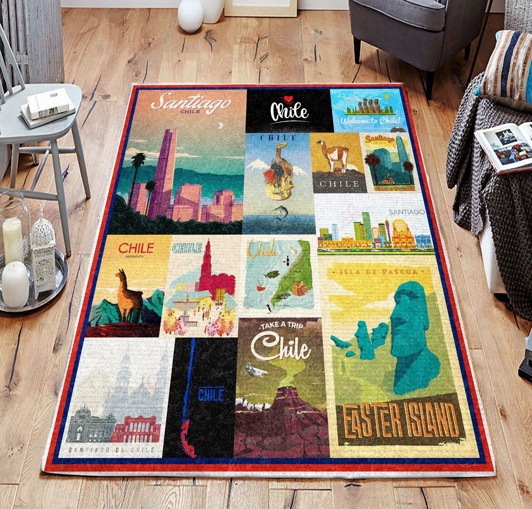 Chile Rug Sport Decor Gift Floor Decor Living Room Carpet Rug Area Rug - becbedf5b9a0 Chile Rug Sport Decor Gift Floor Decor Living Room Carpet Rug Area Rug - becbedf5b9a0