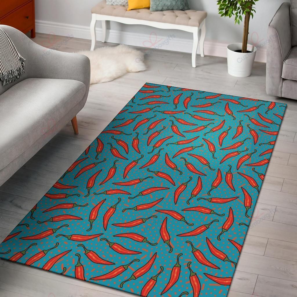 Chilli Pepper Pattern 5 Rug Sport Decor Gift Floor Decor Living Room Carpet Rug Area Rug - 056f386c4155 Chilli Pepper Pattern 5 Rug Sport Decor Gift Floor Decor Living Room Carpet Rug Area Rug - 056f386c4155