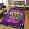 Chillin With My Jokers Mardi Gras Funny Rug Sport Decor Gift Floor Decor Living Room Carpet Rug Area Rug - 25c1edda9b30