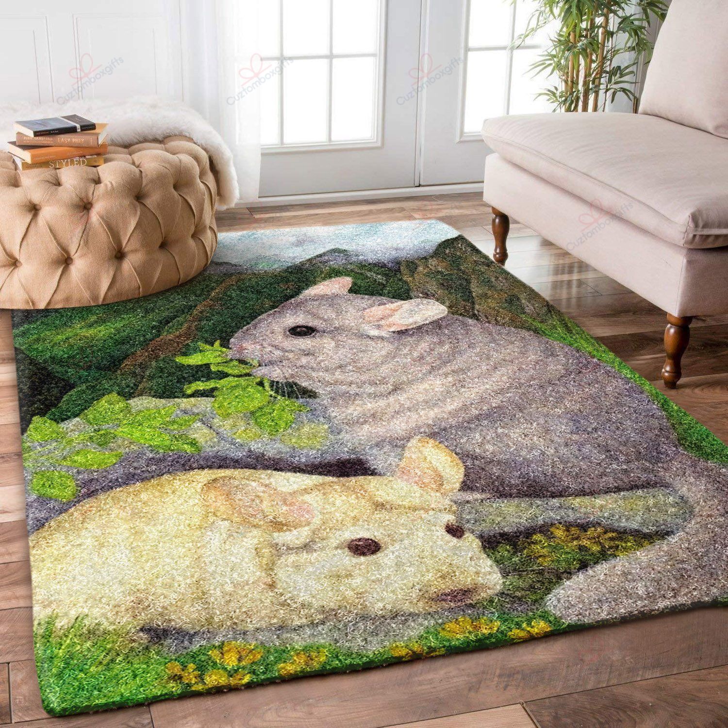 Chinchilla Rug Sport Decor Gift Floor Decor Living Room Carpet Rug Area Rug - 1864c022035c Chinchilla Rug Sport Decor Gift Floor Decor Living Room Carpet Rug Area Rug - 1864c022035c