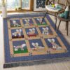Chinese Crested Dog Rug Sport Decor Gift Floor Decor Living Room Carpet Rug Area Rug - c7dd1e41acb2