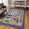 Chinese Crested Rug Sport Decor Gift Floor Decor Living Room Carpet Rug Area Rug - e80f67157122