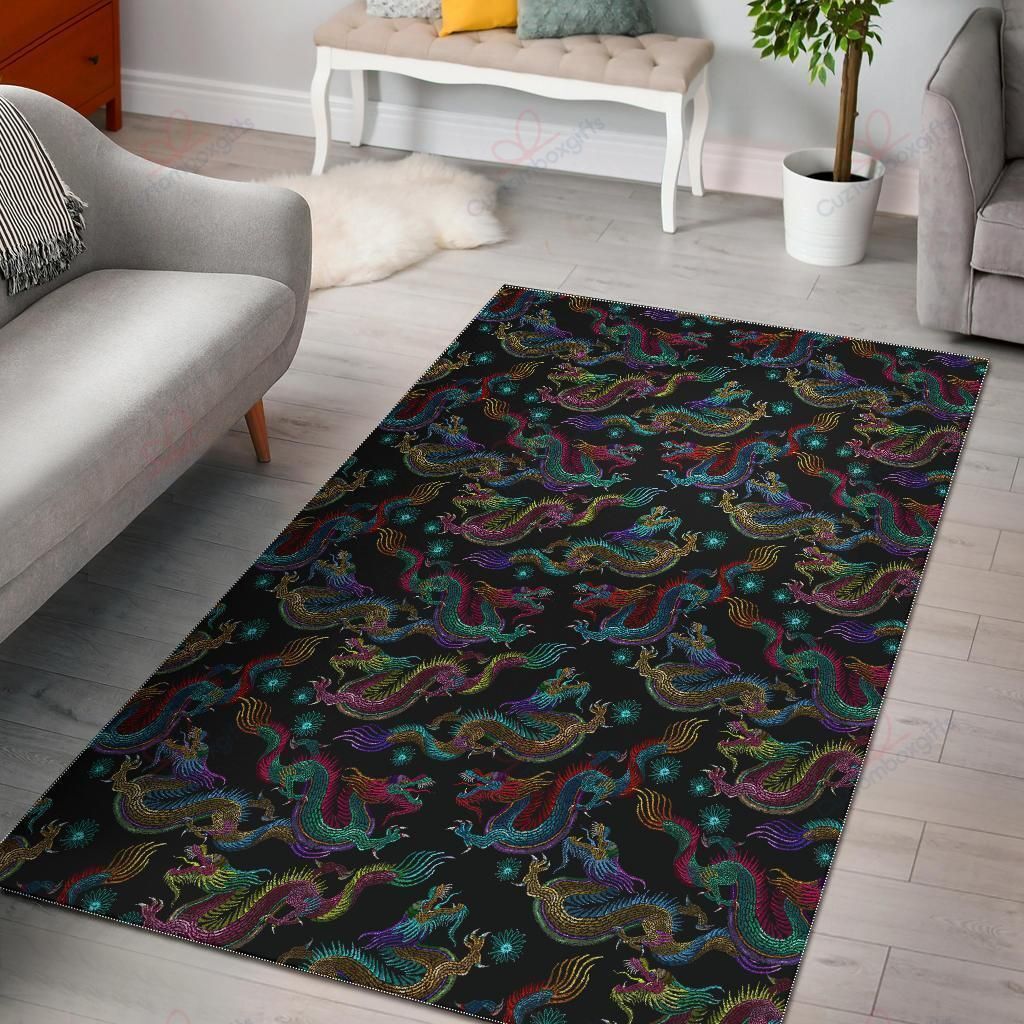 Chinese Dragon Pattern Rug Sport Decor Gift Floor Decor Living Room Carpet Rug Area Rug - 141e323f0657 Chinese Dragon Pattern Rug Sport Decor Gift Floor Decor Living Room Carpet Rug Area Rug - 141e323f0657