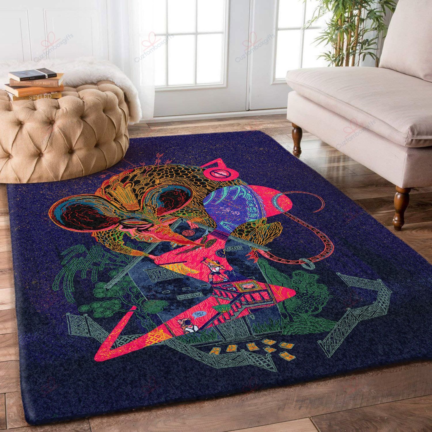 Chinese New Year Year Of The Rat Goodbye Old Year Rug Sport Decor Gift Floor Decor Living Room Carpet Rug Area Rug - c9d118b8cc02 Chinese New Year Year Of The Rat Goodbye Old Year Rug Sport Decor Gift Floor Decor Living Room Carpet Rug Area Rug - c9d118b8cc02