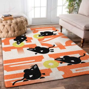 Chinese New Year Year Of The Rat Rat Playing Rug Sport Decor Gift Floor Decor Living Room Carpet Rug Area Rug - 463f087f23f4