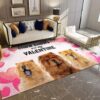 Chow Chows Are My Valentine Rug Sport Decor Gift Floor Decor Living Room Carpet Rug Area Rug - 0e2be7f4e19b