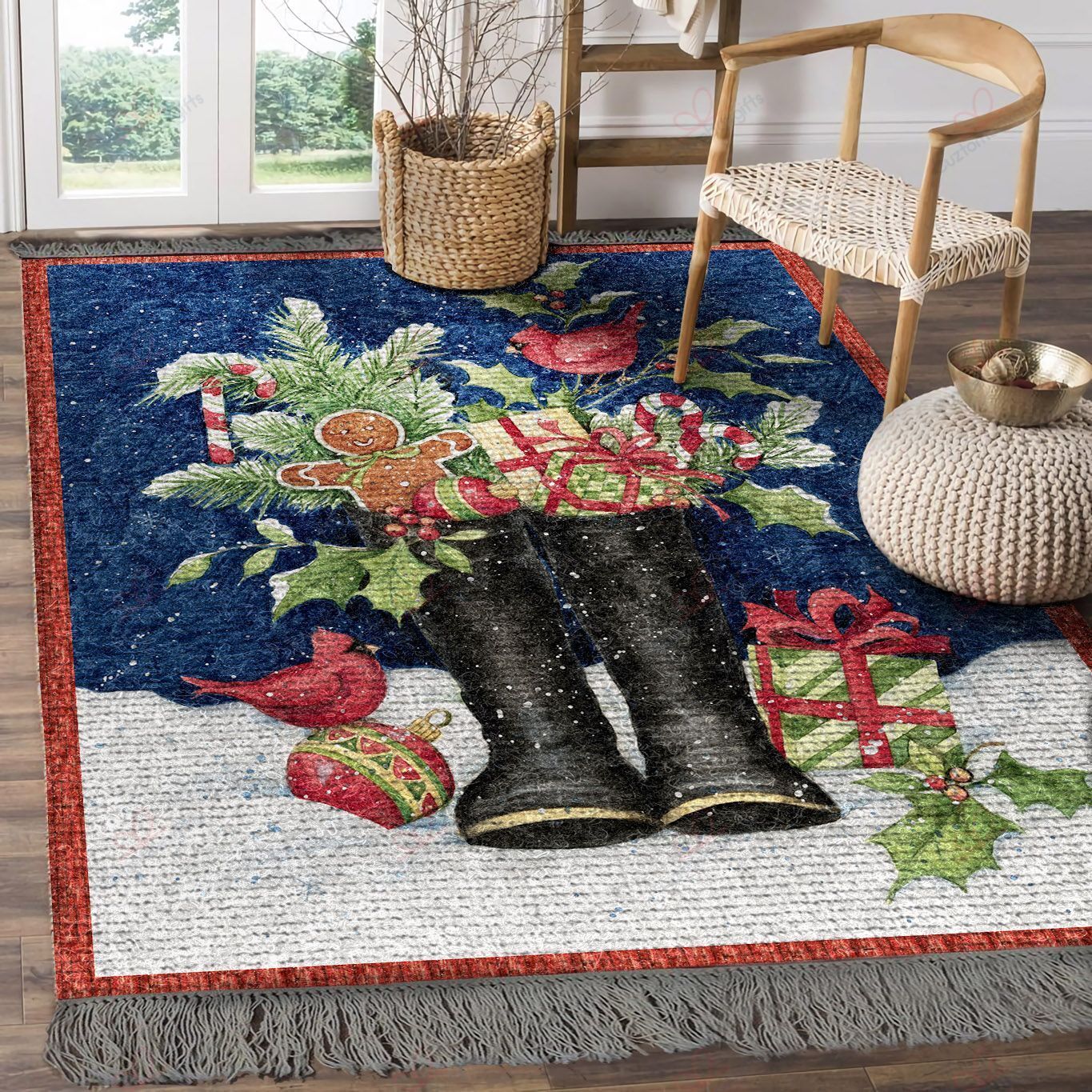 Christmas Boots Rug Sport Decor Gift Floor Decor Living Room Carpet Rug Area Rug - a9fa13d0e282 Christmas Boots Rug Sport Decor Gift Floor Decor Living Room Carpet Rug Area Rug - a9fa13d0e282