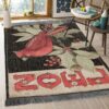 Christmas Cardinals 3 Rug Sport Decor Gift Floor Decor Living Room Carpet Rug Area Rug - 698f5029e940