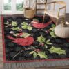 Christmas Cardinals Rug Sport Decor Gift Floor Decor Living Room Carpet Rug Area Rug - c14ee73da6f9