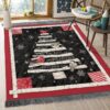 Christmas Cardinals Words Tree 2 Rug Sport Decor Gift Floor Decor Living Room Carpet Rug Area Rug - 4e7f9996f3e6