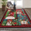 Christmas Collage Rug Sport Decor Gift Floor Decor Living Room Carpet Rug Area Rug - 76b4f218a179