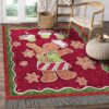Christmas Gingerbread Baker Rug Sport Decor Gift Floor Decor Living Room Carpet Rug Area Rug - 095b4a00b32c