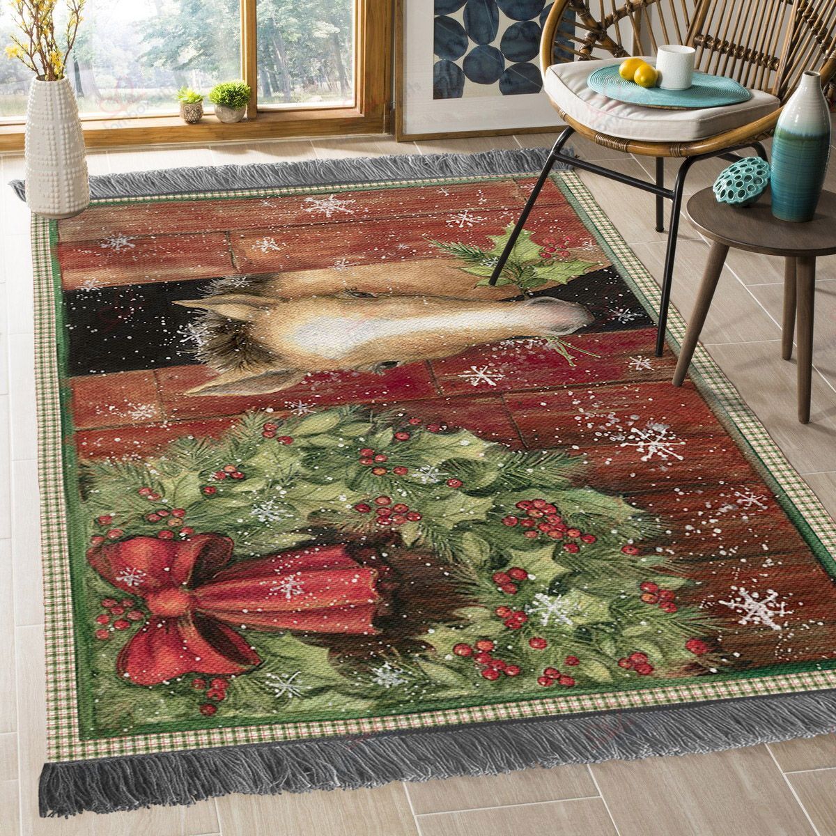 Christmas Horse Rug Sport Decor Gift Floor Decor Living Room Carpet Rug Area Rug - f8586de95d3f Christmas Horse Rug Sport Decor Gift Floor Decor Living Room Carpet Rug Area Rug - f8586de95d3f