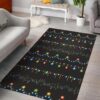 Christmas Light Pattern 1 Rug Sport Decor Gift Floor Decor Living Room Carpet Rug Area Rug - 05290941c192