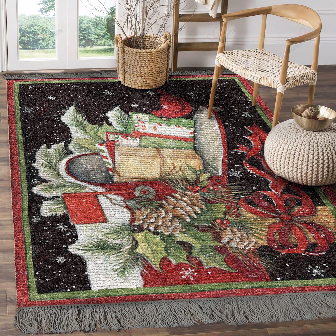 Christmas Mailbox Cardinal Rug Sport Decor Gift Floor Decor Living Room Carpet Rug Area Rug - 3b54e443364c Christmas Mailbox Cardinal Rug Sport Decor Gift Floor Decor Living Room Carpet Rug Area Rug - 3b54e443364c