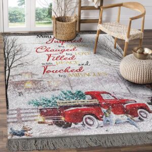 Christmas May You Be Rug Sport Decor Gift Floor Decor Living Room Carpet Rug Area Rug - b2472e76d5a7