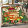 Christmas Reindeer2 Rug Sport Decor Gift Floor Decor Living Room Carpet Rug Area Rug - 7d04383a376f